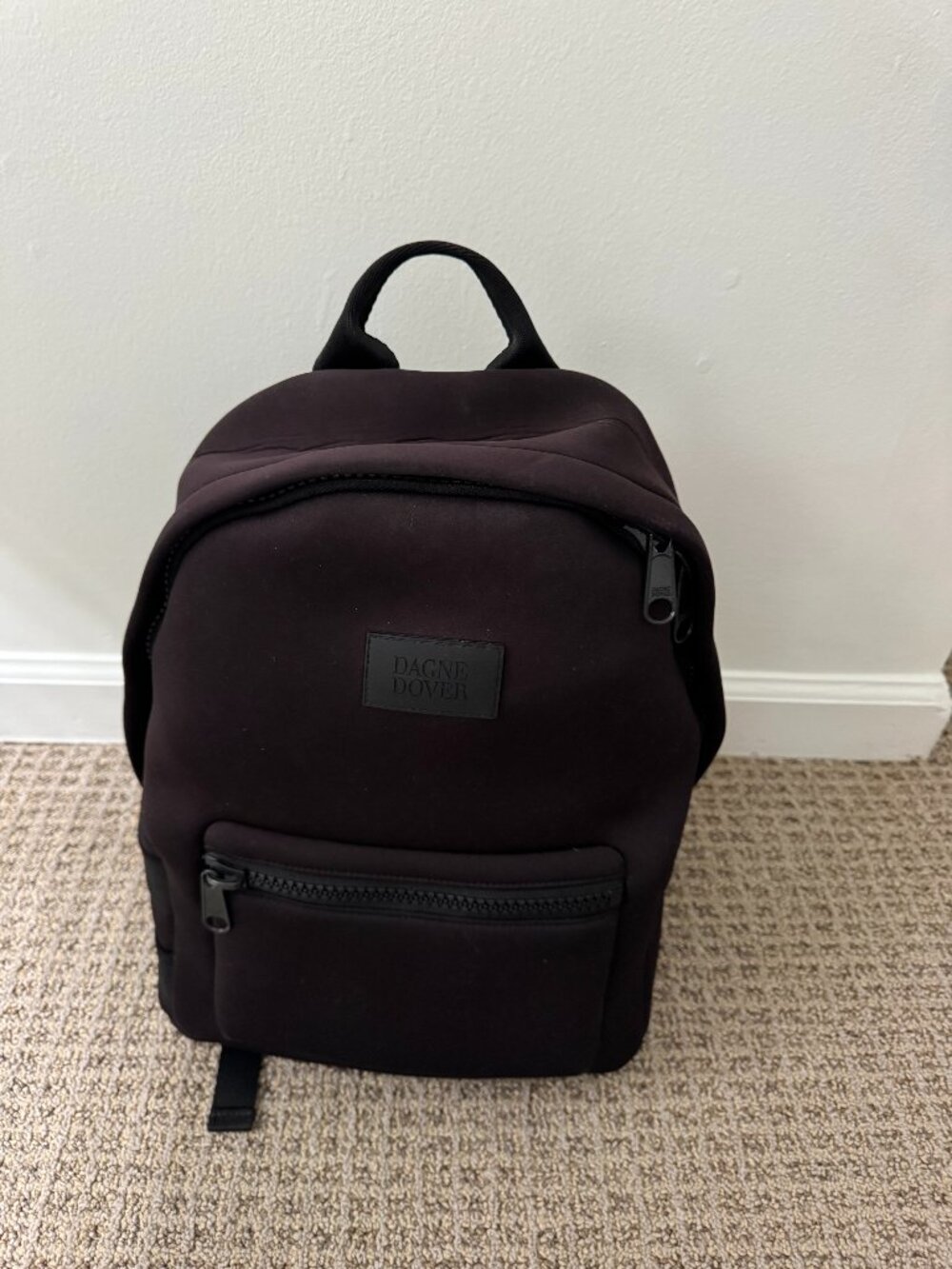 Dagne Dover Black Onyx Medium Backpack